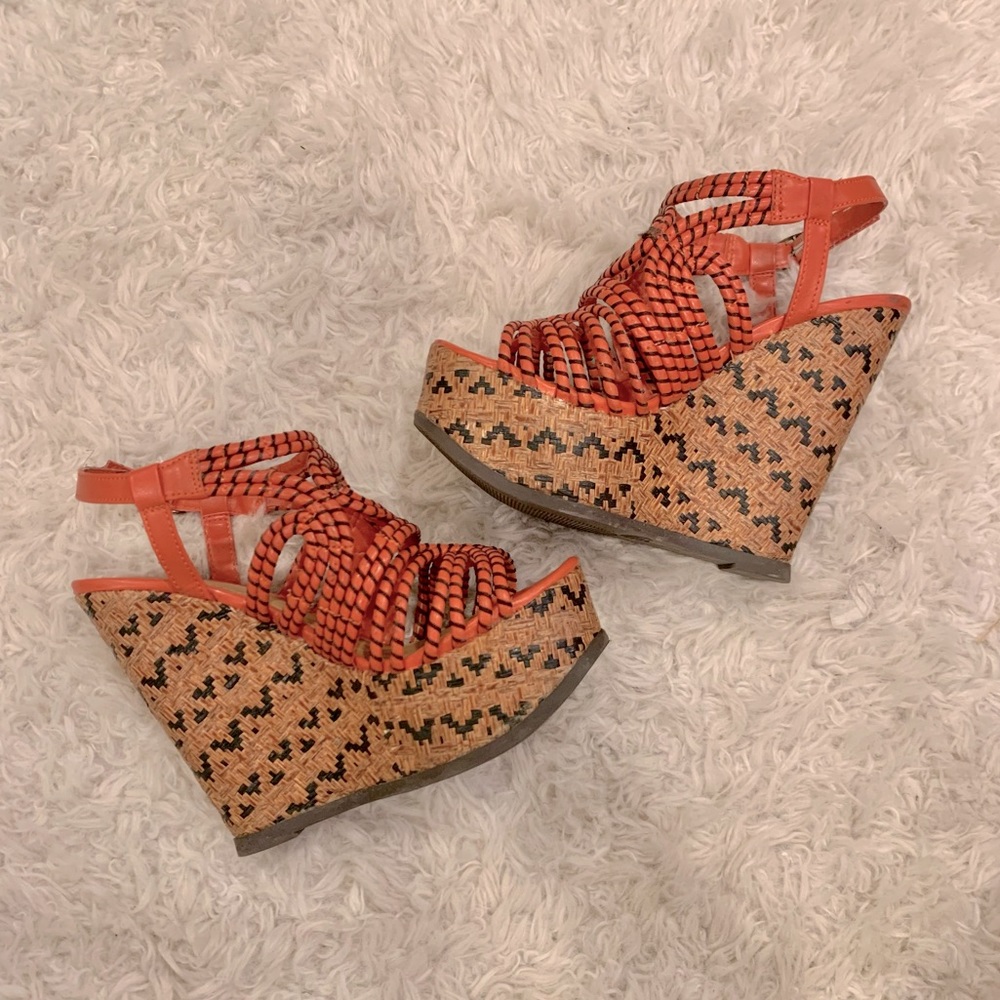 Rope Inspired Wedge Sandal